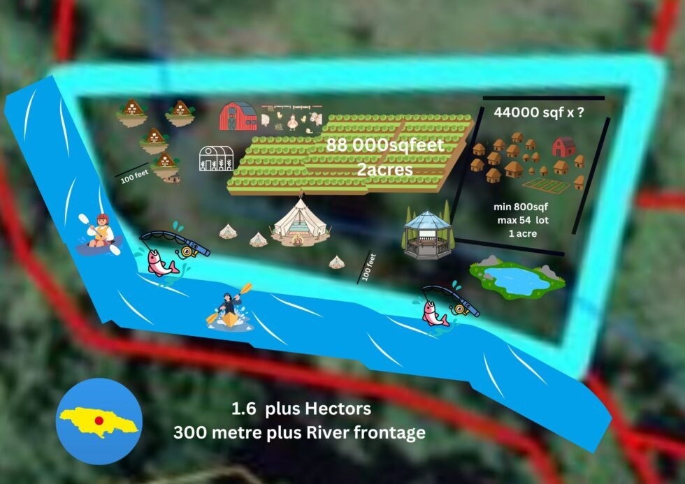 What would you do with 4 plus acres on a mineral spring river in Jamaica ? Help Shape the Future of Bakaee’s Sacred Ground